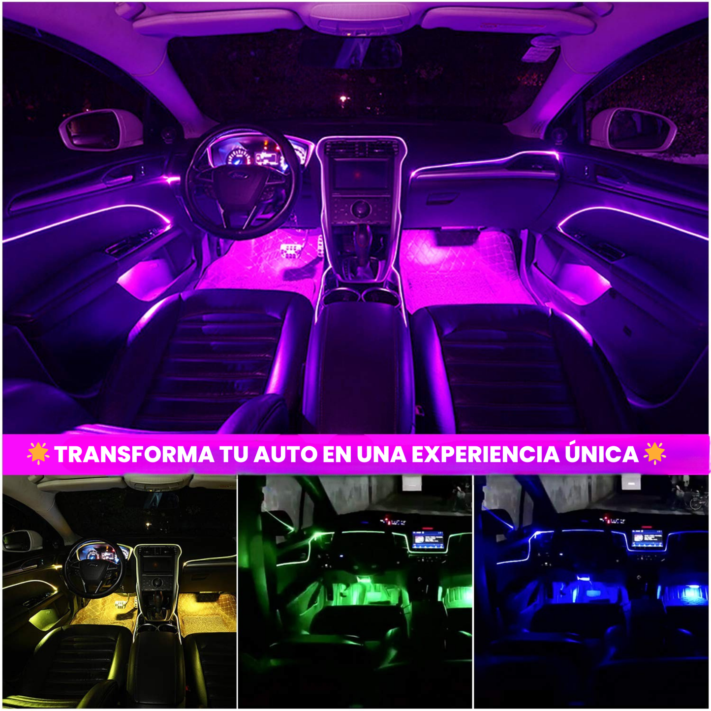 Tira Led Coche