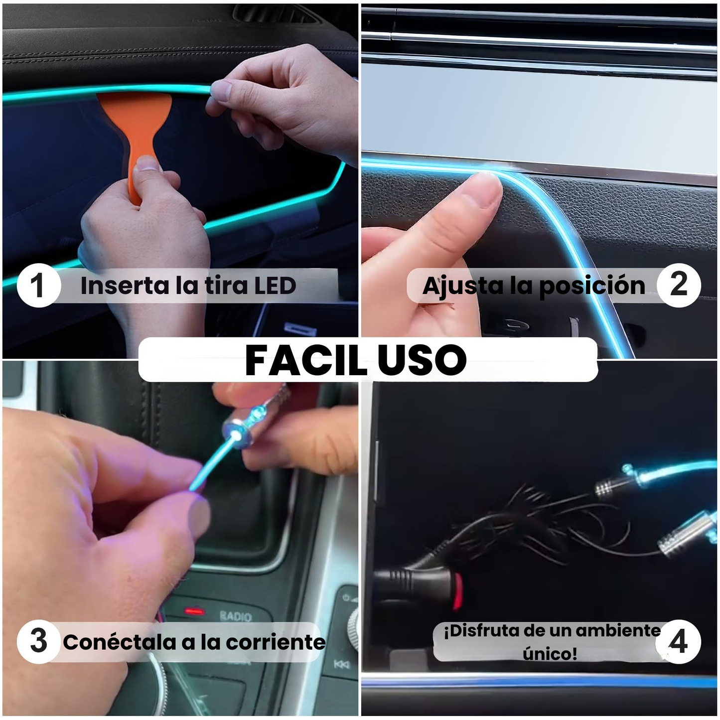 Tira Led Coche